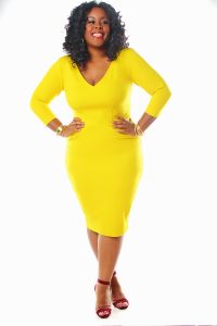 yellow dress