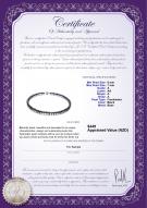 Product certificate: B-A-67-N-Bliss