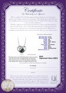 product certificate: FW-B-AA-910-P-Katie
