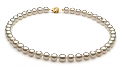 8-8.5mm AAA Quality Japanese Akoya Cultured Pearl Necklace in White