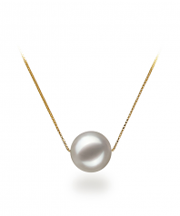 8-9mm AAA Quality Japanese Akoya Cultured Pearl Set in Kristine White