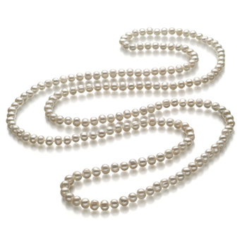 Betty White 6-7mm A Quality Freshwater Cultured Pearl Necklace