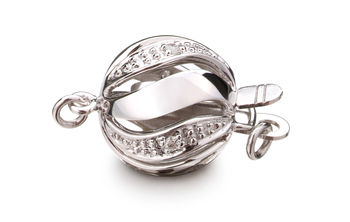  Clasp in Buckingham - 14k White Gold 