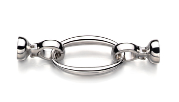 Clasp in Ebba - Sterling Silver Clasp in Ebba - Sterling Silver