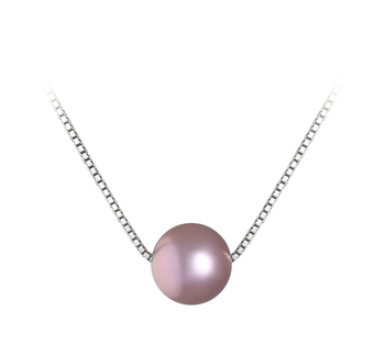 8-9mm AA Quality Freshwater Cultured Pearl Pendant in Madison Lavender