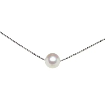 10.5-11mm AAAA Quality Freshwater Cultured Pearl Pendant in White 10.5-11mm AAAA Quality Freshwater Cultured Pearl Pendant in White